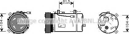 Prasco FDK267 - Kompressor, kondisioner furqanavto.az