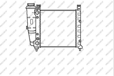 Prasco FT127R001 - Radiator, mühərrikin soyudulması furqanavto.az