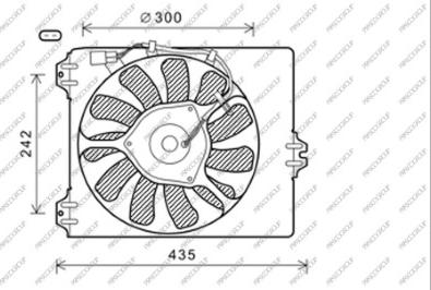 Prasco FT360F002 - Fen, radiator furqanavto.az