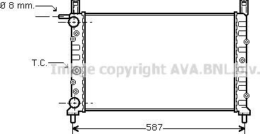 Prasco FT2056 - Radiator, mühərrikin soyudulması furqanavto.az