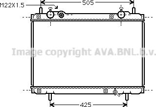 Prasco FT2185 - Radiator, mühərrikin soyudulması furqanavto.az