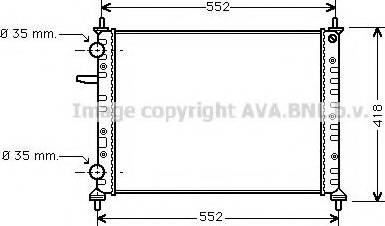 Prasco FT2229 - Radiator, mühərrikin soyudulması furqanavto.az