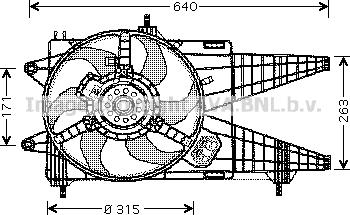 Prasco FT7517 - Fen, radiator furqanavto.az