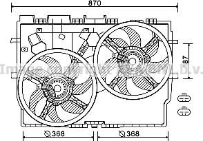 Prasco FT7584 - Fen, radiator furqanavto.az