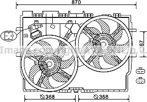 Prasco FT7585 - Fen, radiator furqanavto.az