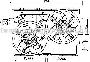 Prasco FT7587 - Fen, radiator furqanavto.az