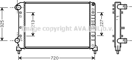 Prasco FTA2261 - Radiator, mühərrikin soyudulması furqanavto.az