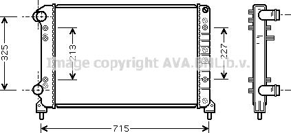 Prasco FTA2262 - Radiator, mühərrikin soyudulması furqanavto.az