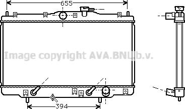 Prasco HD2071 - Radiator, mühərrikin soyudulması furqanavto.az