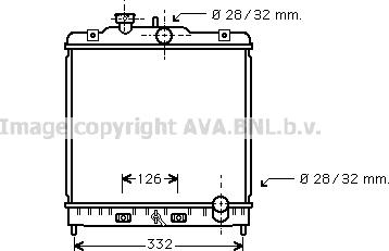 Prasco HD2121 - Radiator, mühərrikin soyudulması furqanavto.az