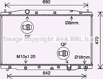 Prasco HD2315 - Radiator, mühərrikin soyudulması furqanavto.az