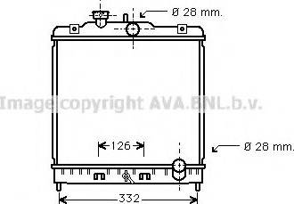 Prasco HDA2067 - Radiator, mühərrikin soyudulması furqanavto.az