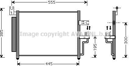 Prasco HY5081D - Kondenser, kondisioner furqanavto.az