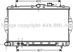 Prasco HY2048 - Radiator, mühərrikin soyudulması furqanavto.az