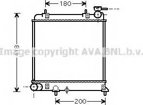 Prasco HY2085 - Radiator, mühərrikin soyudulması furqanavto.az