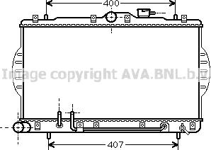 Prasco HY2034 - Radiator, mühərrikin soyudulması furqanavto.az