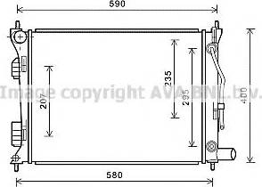 Prasco HY2276 - Radiator, mühərrikin soyudulması furqanavto.az