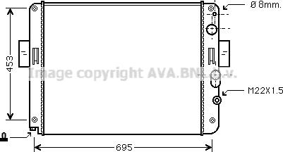 Prasco IV2061 - Radiator, mühərrikin soyudulması furqanavto.az