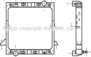 Prasco IV2036 - Radiator, mühərrikin soyudulması furqanavto.az