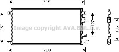 Prasco IVA5058 - Kondenser, kondisioner furqanavto.az