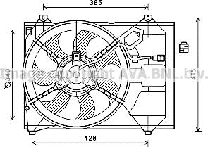 Prasco KA7533 - Fen, radiator furqanavto.az