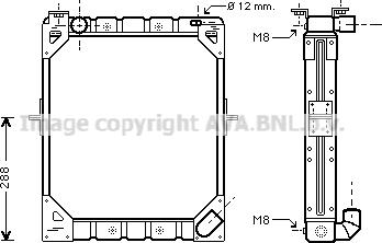 Prasco ME2161 - Radiator, mühərrikin soyudulması furqanavto.az