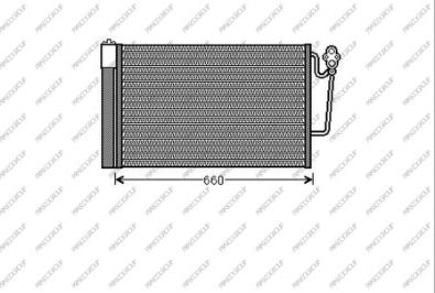 Prasco MN306C002 - Kondenser, kondisioner furqanavto.az