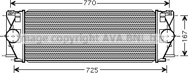 Prasco MS4396 - Intercooler, şarj cihazı furqanavto.az