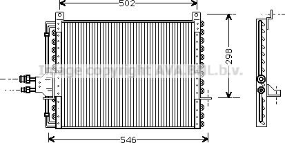 Prasco MS5206 - Kondenser, kondisioner furqanavto.az