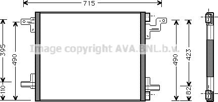 Prasco MS5270 - Kondenser, kondisioner furqanavto.az