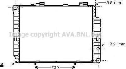 Prasco MS2191 - Radiator, mühərrikin soyudulması furqanavto.az