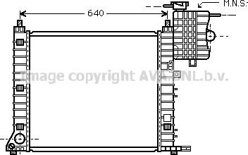 Prasco MS2348 - Radiator, mühərrikin soyudulması furqanavto.az