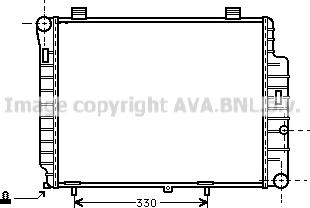 Prasco MSA2155 - Radiator, mühərrikin soyudulması furqanavto.az