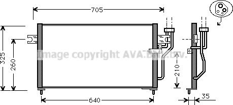 Prasco MT5105 - Kondenser, kondisioner furqanavto.az