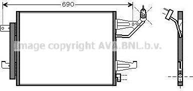 Prasco MT5177D - Kondenser, kondisioner furqanavto.az