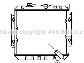 Prasco MT2073 - Radiator, mühərrikin soyudulması furqanavto.az