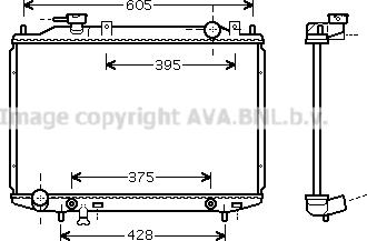 Prasco MZ2204 - Radiator, mühərrikin soyudulması furqanavto.az