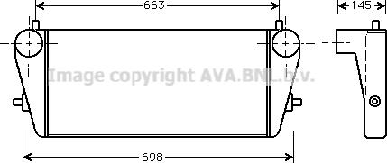 Prasco OL4281 - Intercooler, şarj cihazı furqanavto.az