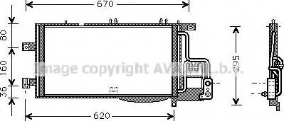 Prasco OL5370 - Kondenser, kondisioner furqanavto.az