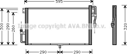 Prasco OL5268 - Kondenser, kondisioner furqanavto.az