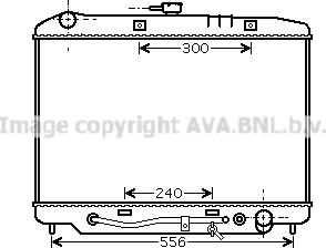 Prasco OL2180 - Radiator, mühərrikin soyudulması furqanavto.az