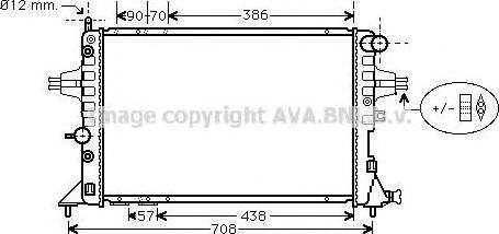 Prasco OL2329 - Radiator, mühərrikin soyudulması furqanavto.az