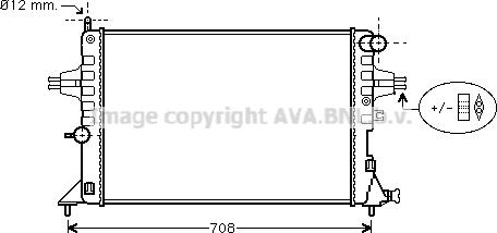 Prasco OL2296 - Radiator, mühərrikin soyudulması furqanavto.az