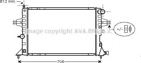 Prasco OL2293 - Radiator, mühərrikin soyudulması furqanavto.az