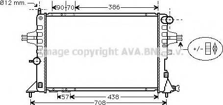 Prasco OL2252 - Radiator, mühərrikin soyudulması furqanavto.az