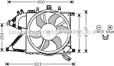 Prasco OL7506 - Fen, radiator furqanavto.az