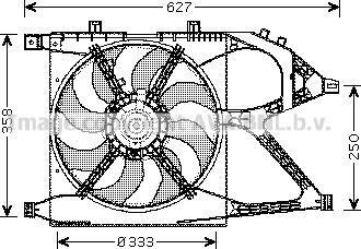 Prasco OL7519 - Fen, radiator furqanavto.az