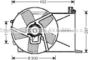 Prasco OL7510 - Fen, radiator furqanavto.az