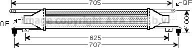 Prasco OLA4421 - Intercooler, şarj cihazı furqanavto.az