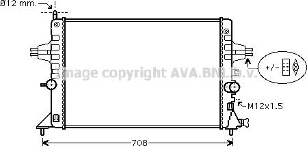 Prasco OLA2440 - Radiator, mühərrikin soyudulması furqanavto.az